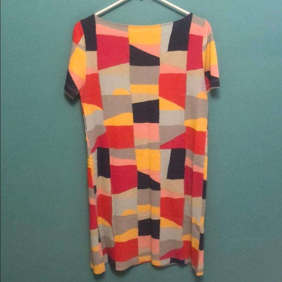 TORY BURCH Kimberly Red Canyon T-Shirt Dress, Med - Picture 5 of 5